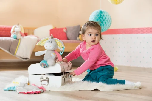 Activity cuddly toy donkey Muli