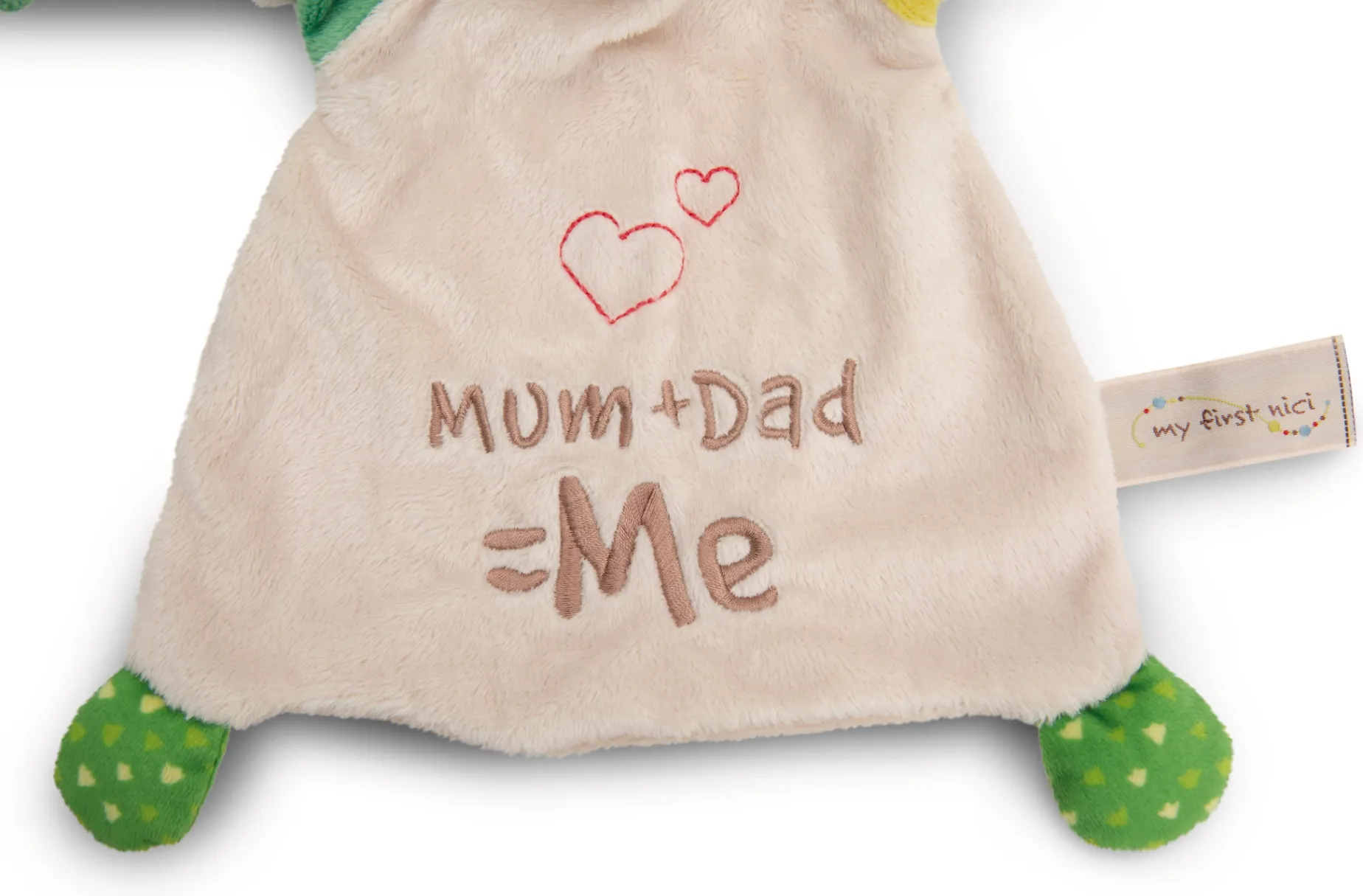 Comforter Dog "Mum+Dad=Me"