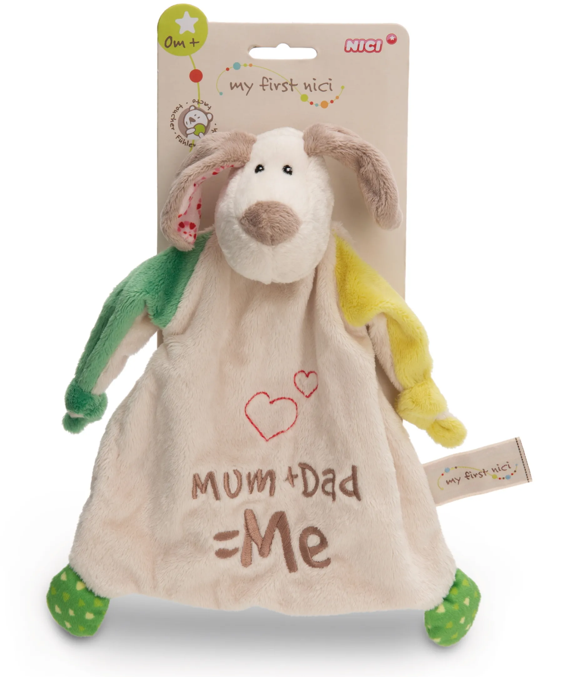 Comforter Dog "Mum+Dad=Me"