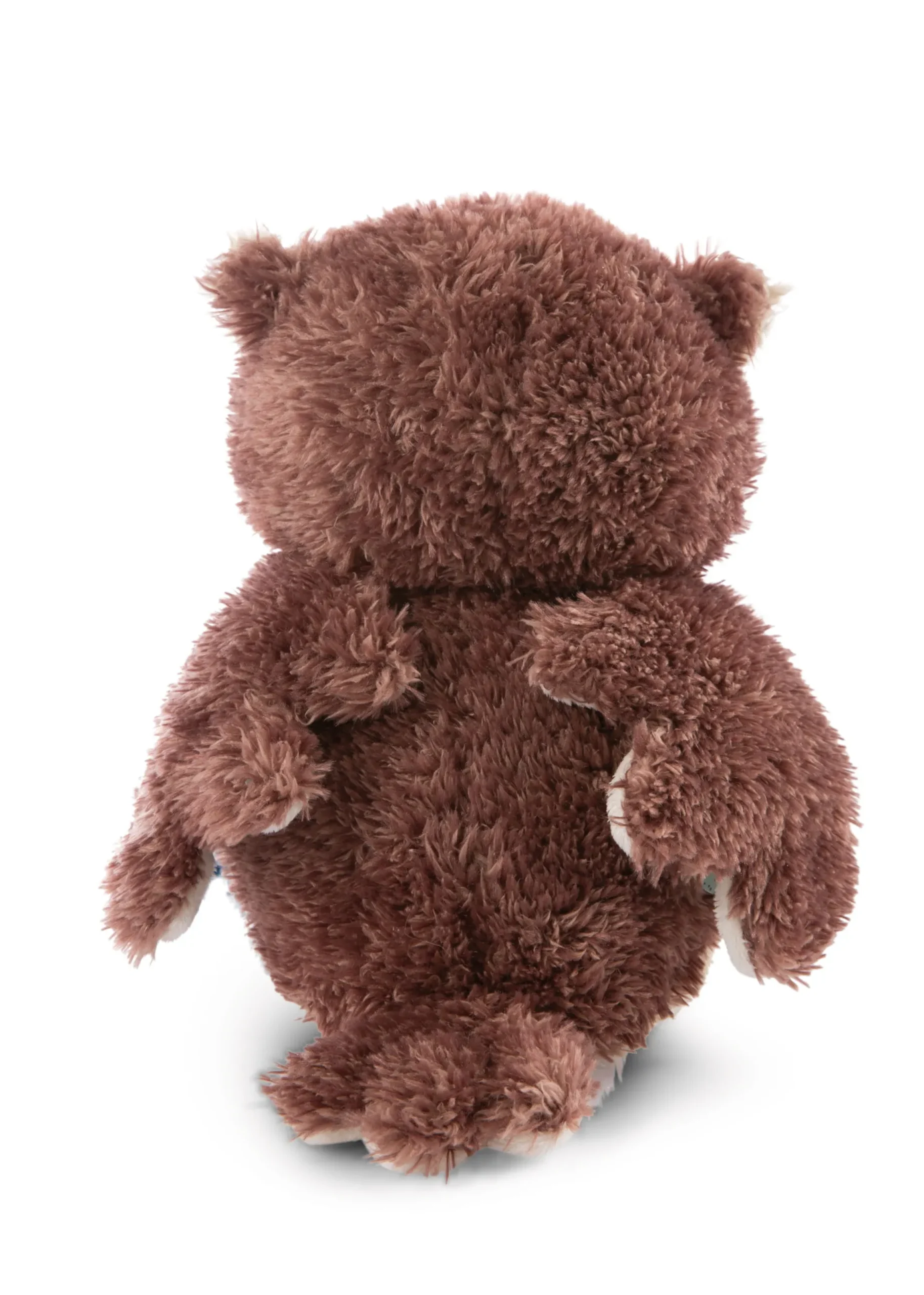 Cuddly toy owl Oscar with turnable head