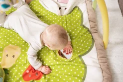 3-D Activity-Quilt Rabbit and Owl with play cushion in Carrying Bag