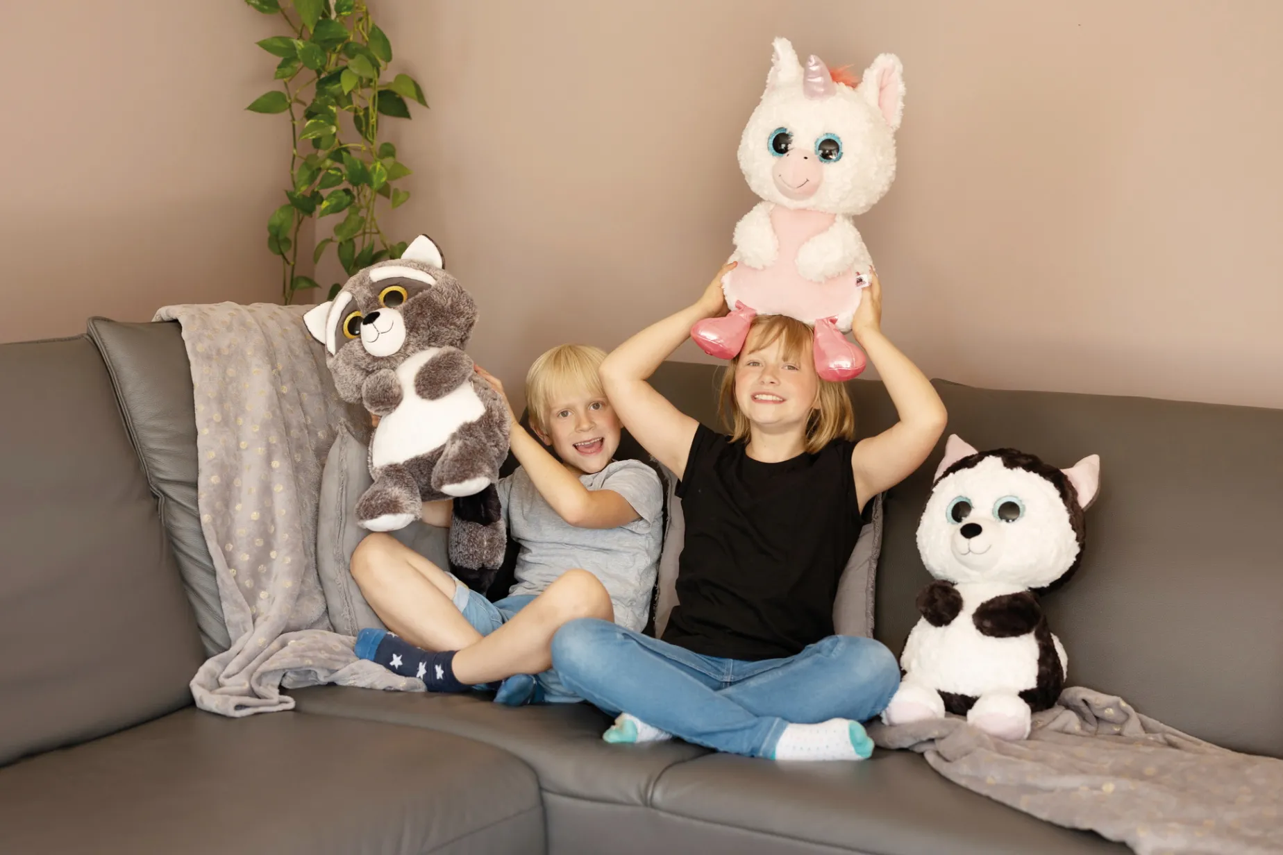 GLUBSCHIS Cuddly toy Husky Barkley 45cm