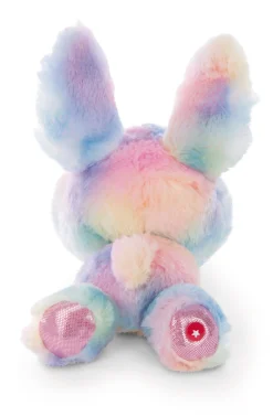 GLUBSCHIS Cuddly Toy Rabbit Rainbow 15cm lying