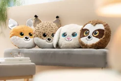 GLUBSCHIS Figural Cushion Lynx Lenzo