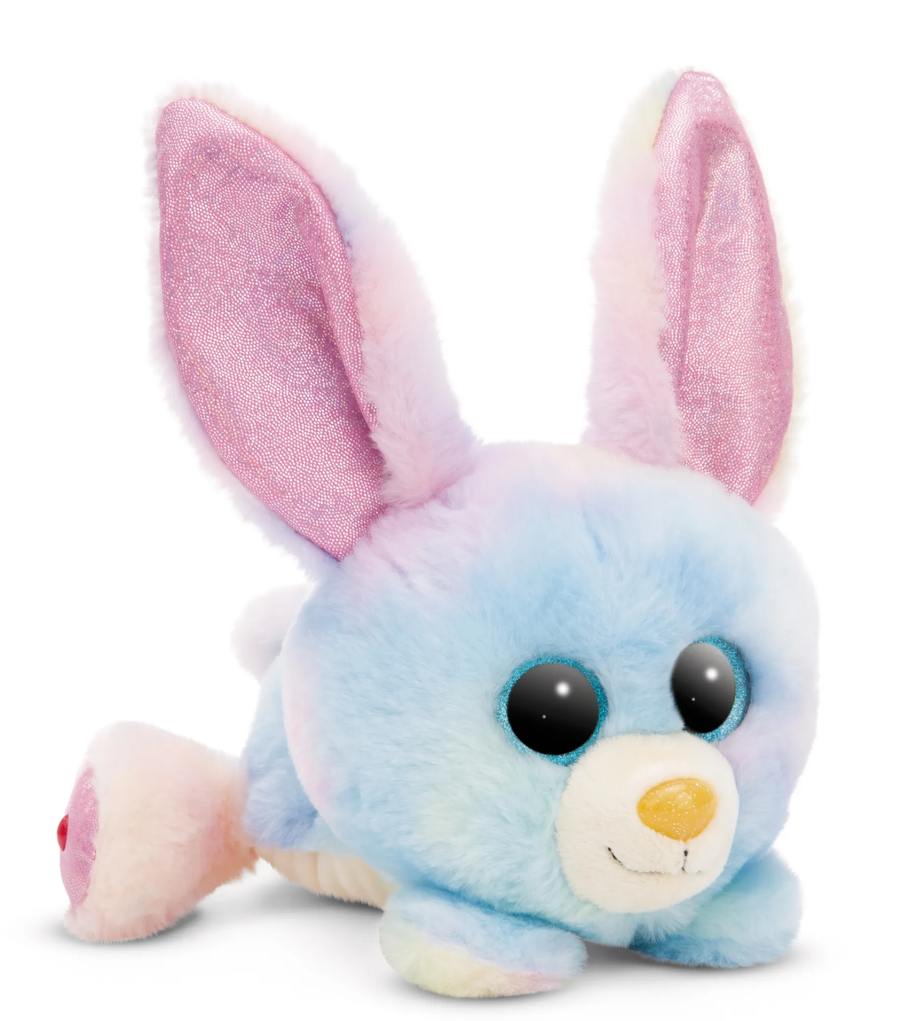 GLUBSCHIS Lying Soft Toy Rabbit Rainbow Candy
