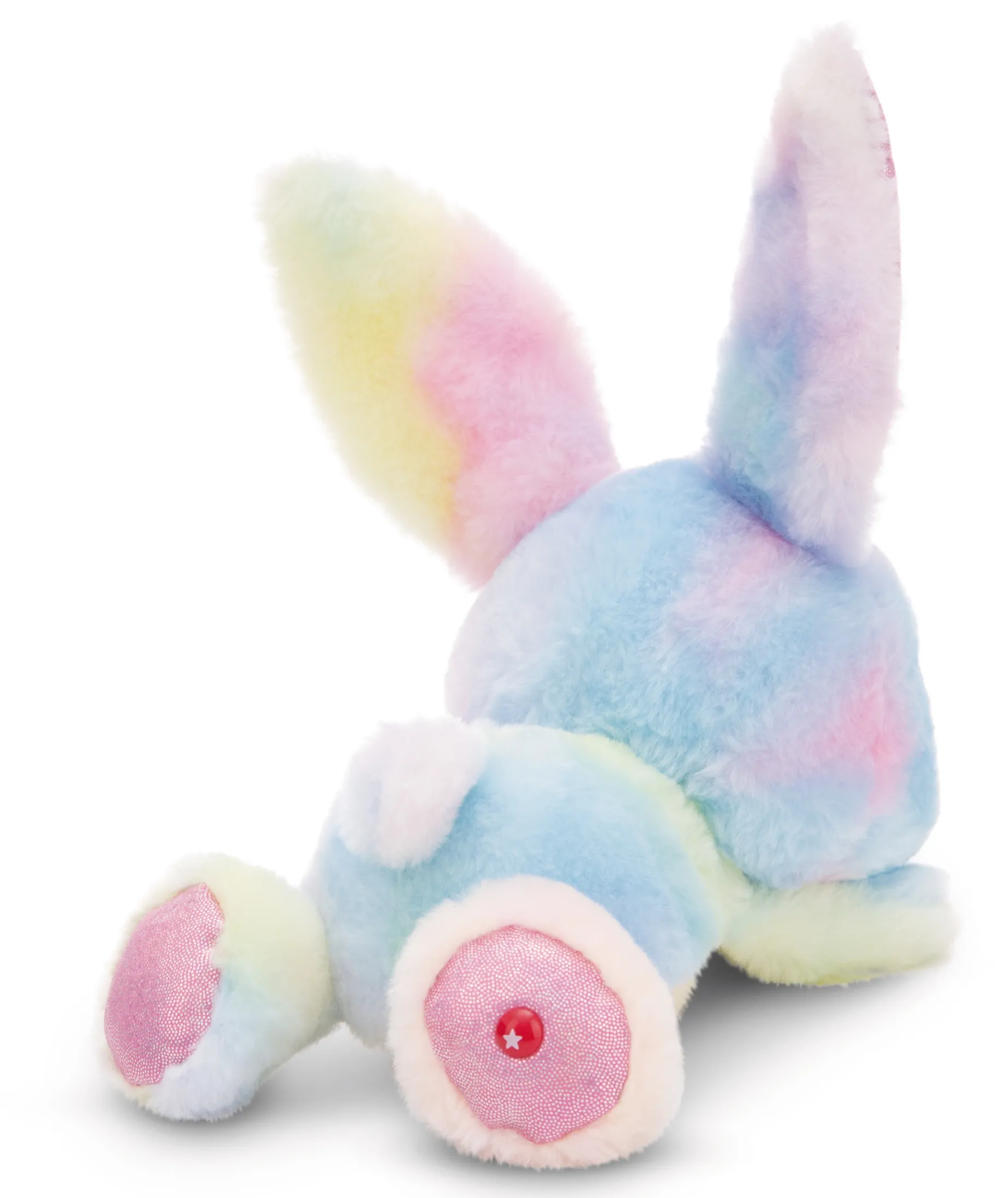 GLUBSCHIS Lying Soft Toy Rabbit Rainbow Candy