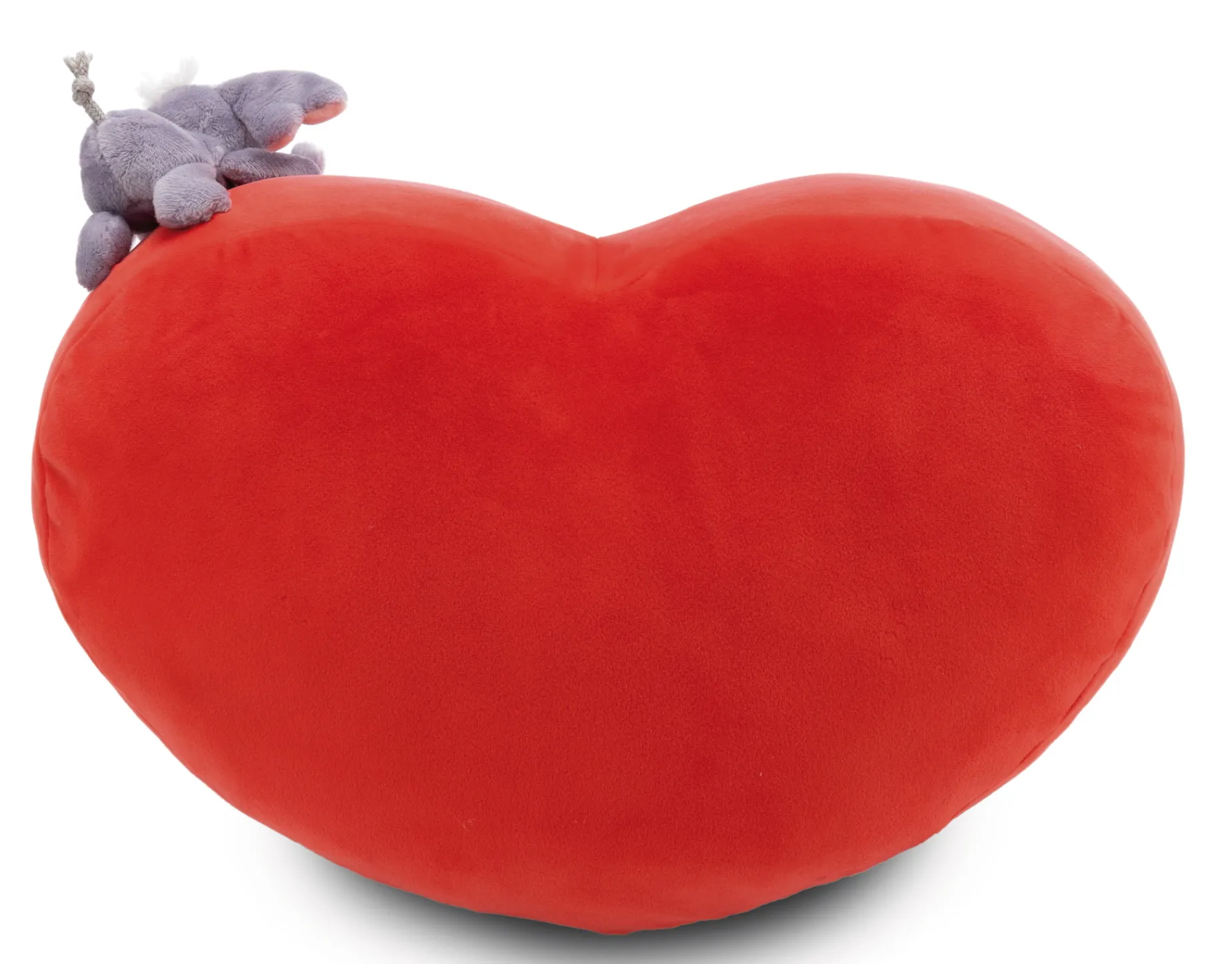 Heart-shaped Cushion Love Elephant
