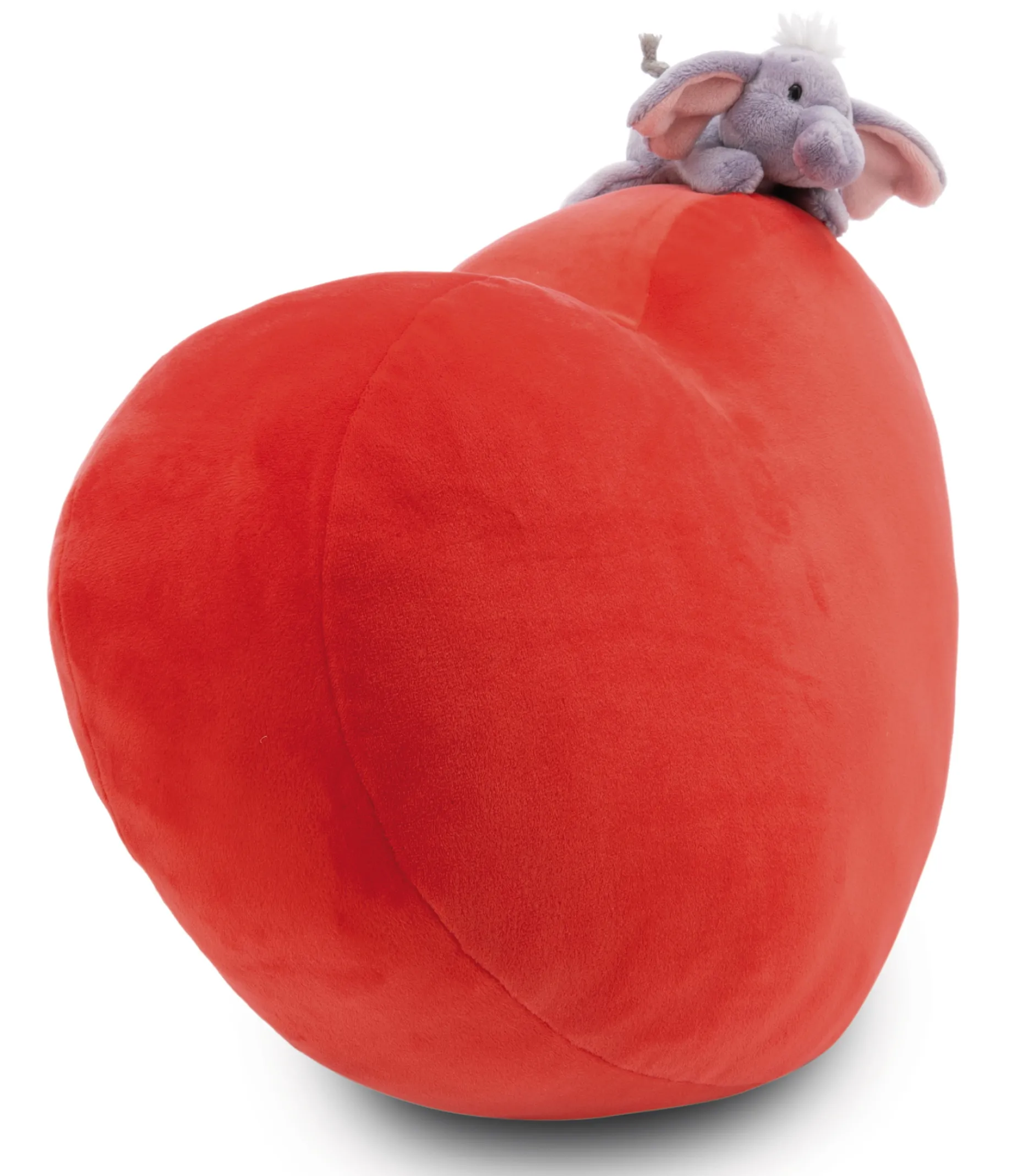 Heart-shaped Cushion Love Elephant
