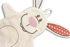 Hooded Bath Towel Rabbit Tilli with washing mitt in gift box