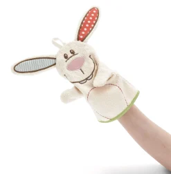 Hooded Bath Towel Rabbit Tilli with washing mitt in gift box