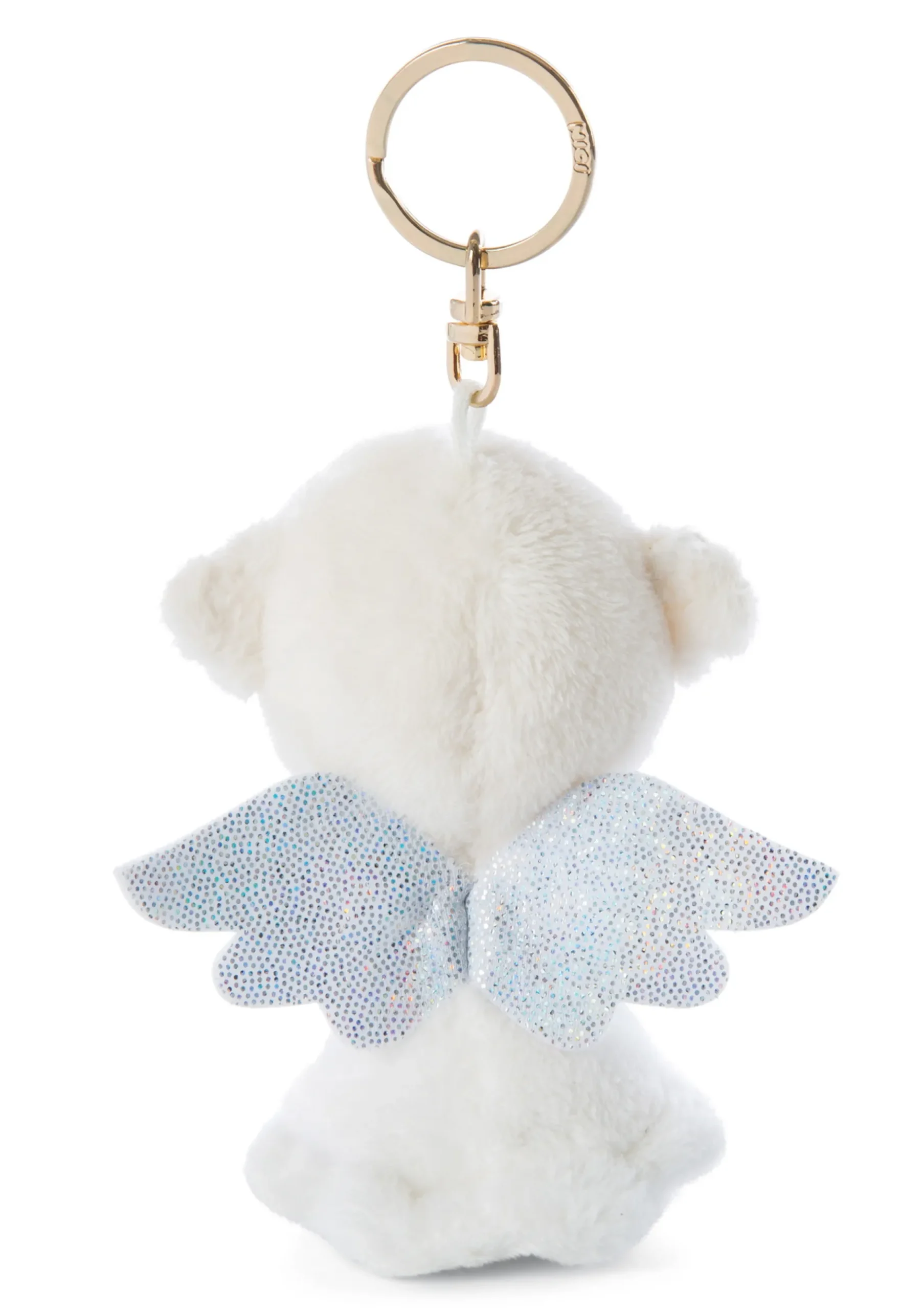 Key ring Guardian Angel with rainbow