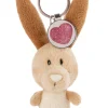 Key ring rabbit with pendant "Heart"