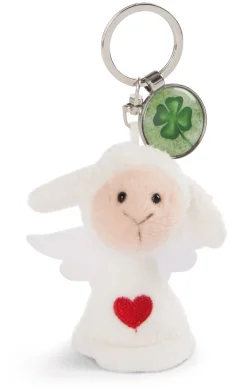 Keyholder Angel w. pendant "Cloverleaf symbol"