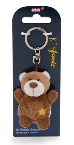 Keyholder bear with star