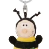Keyholder bee with cloverleaf