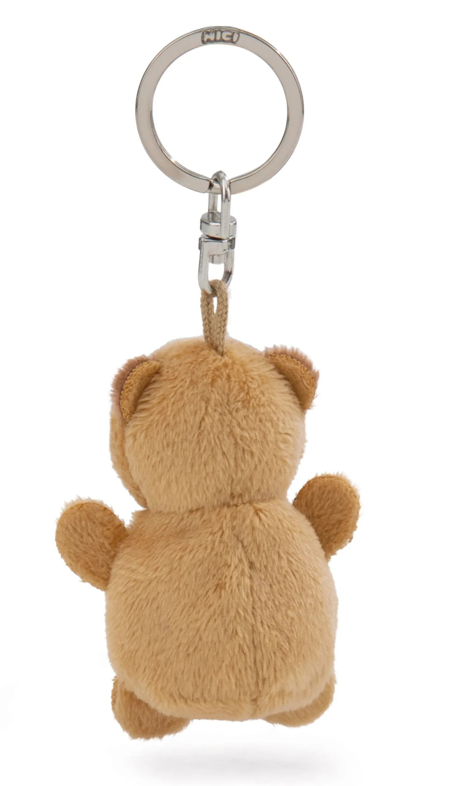 Keyholder beige bear with cloverleaf