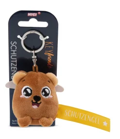 Keyholder Blue bear "Schutzengel!"