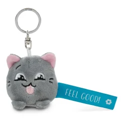 Keyholder Blue cat "Feel Good!"