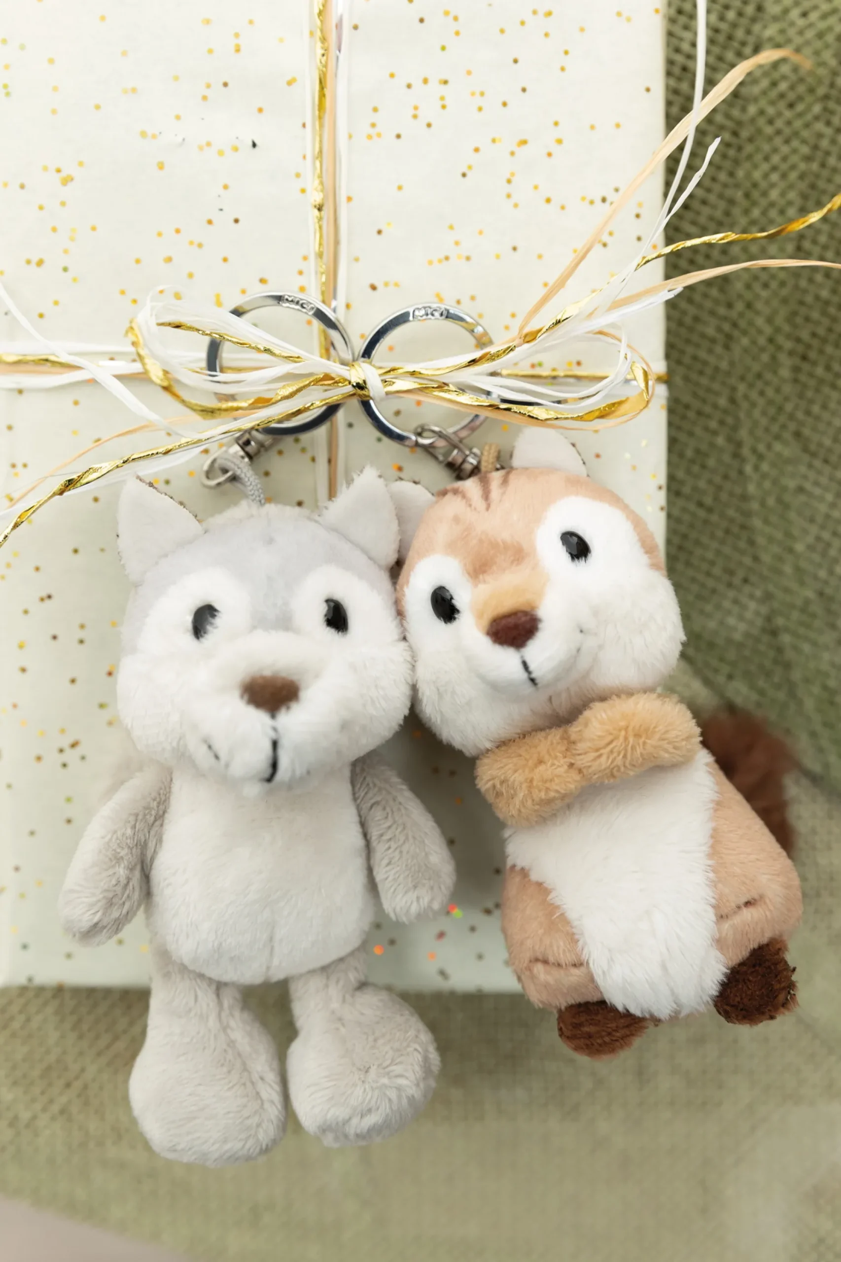 Keyholder Chipmunk Jojo NICI GREEN