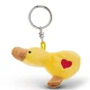 Keyholder duck with heart
