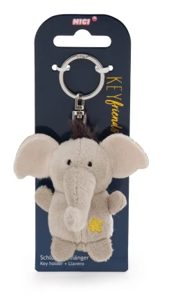 Keyholder elephant with star