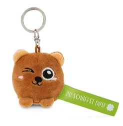 Keyholder Green bear "Du schaffst das!"