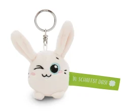 Keyholder Green rabbit "Du schaffst das!"