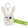 Keyholder Green rabbit "Danke!"