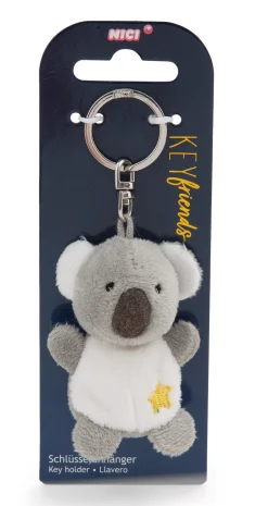 Keyholder koala with star