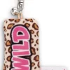 Keyholder mini plush cushion "Wild" w. bell
