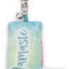 Keyholder mini plush cushion "Namasté" w. bell