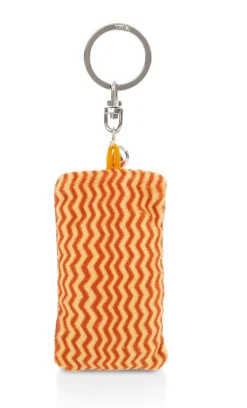 Keyholder mini plush cushion "Keine Zeit bin Rentner!" w. bell