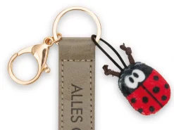 Keyholder "Alles Gute!" ladybird