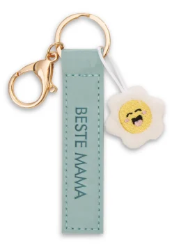 Keyholder "Beste Mama" flower