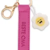 Keyholder "Beste Oma" flower