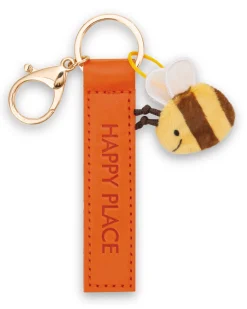 Keyholder "Happy Place" bee