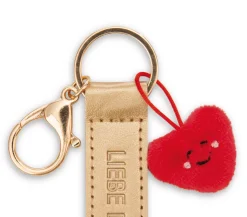Keyholder "Liebe das Leben" heart