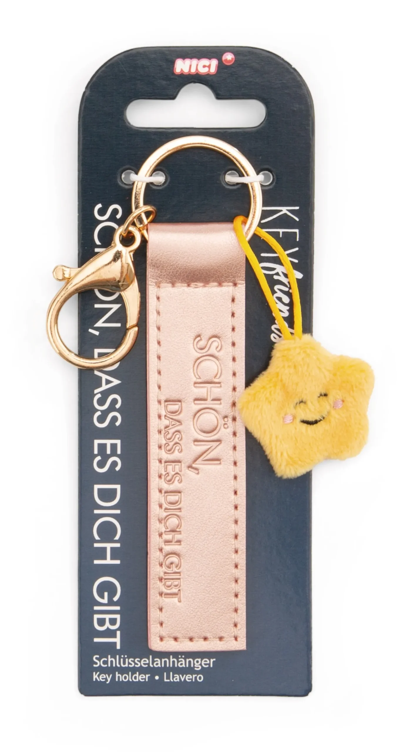 Keyholder "Schön, dass es dich gibt" star