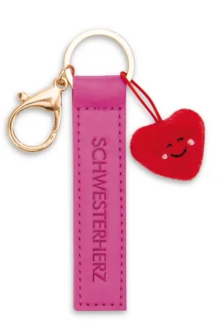 Keyholder "Schwesterherz" heart