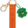 Keyholder "Viel Erfolg!" cloverleaf