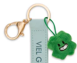 Keyholder "Viel Glück!" cloverleaf