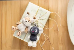 Keyholder Ruffed Lemur Ruffi NICI GREEN