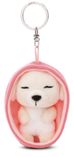 Keyholder Sleeping Pets Dog creme
