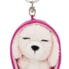 Keyholder Sleeping Pets White Poodle NICI GREEN