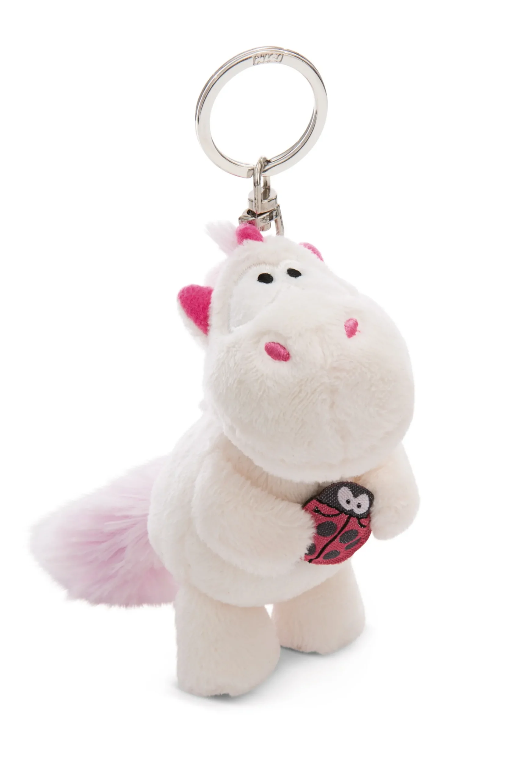 Keyholder Unicorn Theodor with ladybird NICI GREEN
