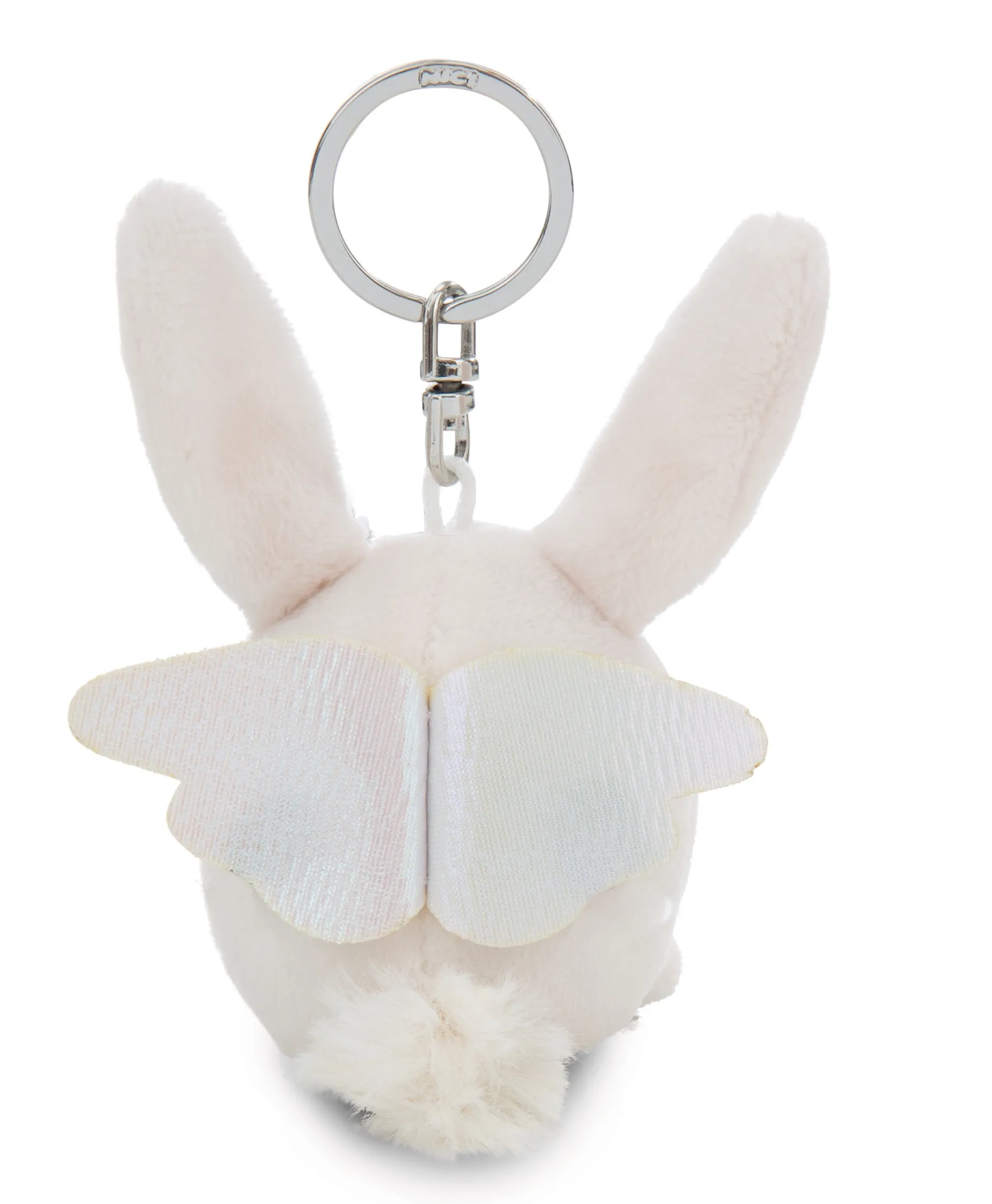 Keyholder Yellow rabbit "Schutzengel!"