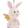 Keyholder Your Guardian Angel Rabbit w. heart