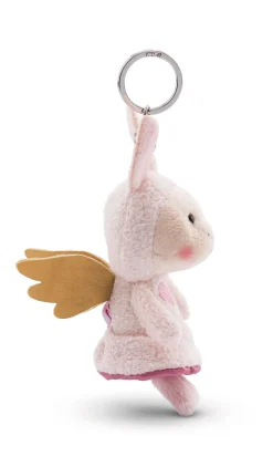 Keyholder Your Guardian Angel Rabbit w. heart