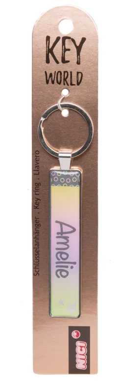 Keyring Key World 'Amelie'