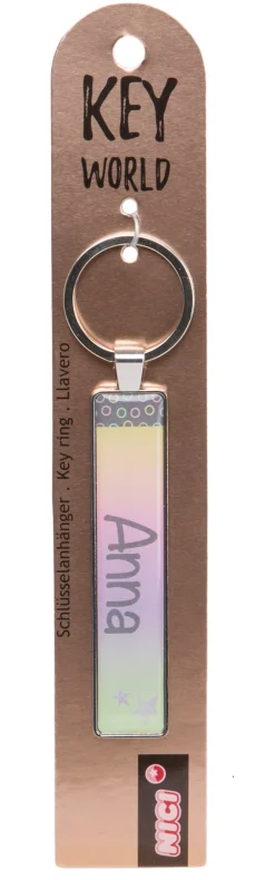 Keyring Key World 'Anna'